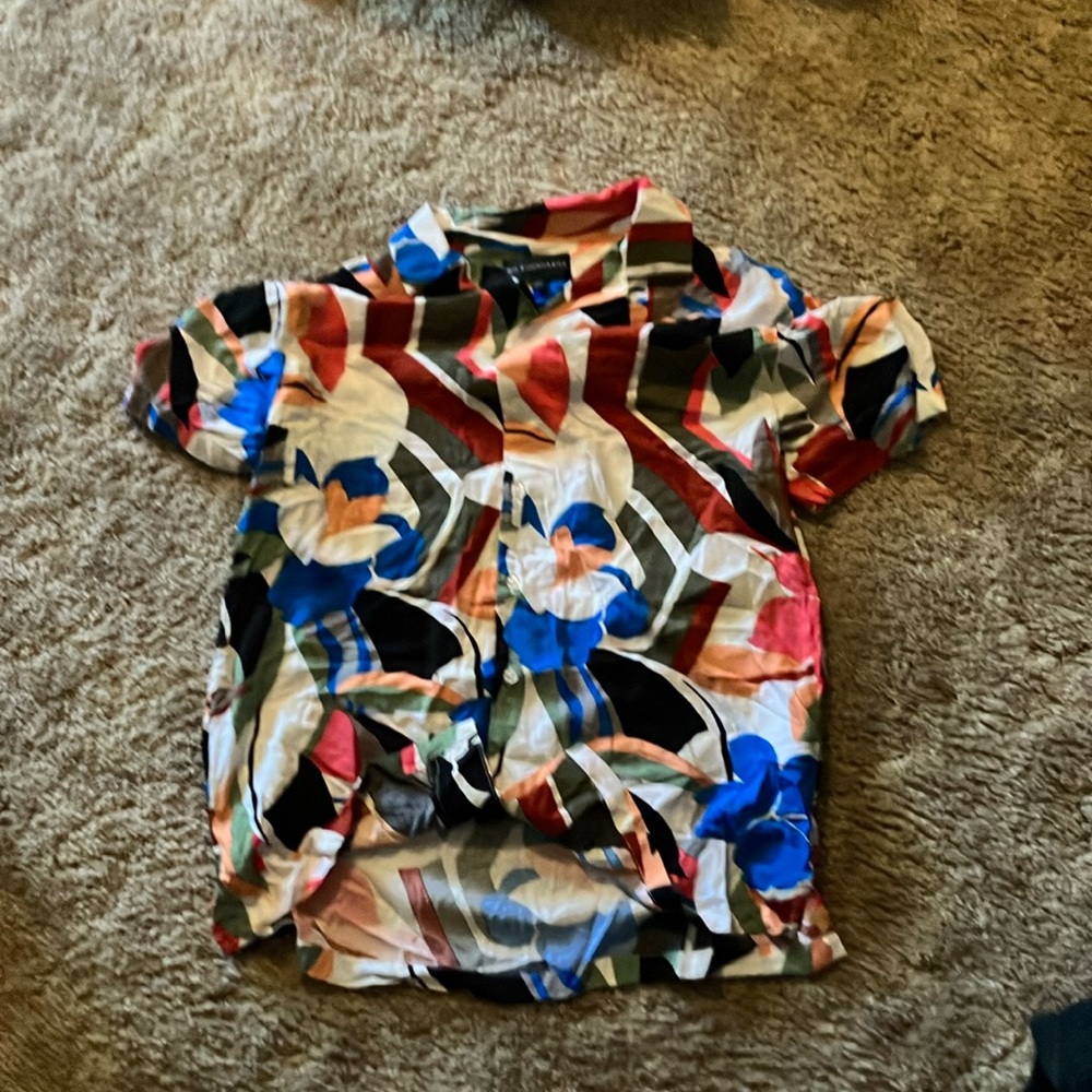 mens short sleeve button up